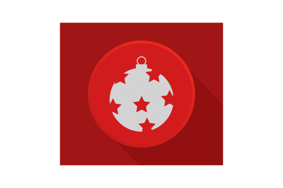 Christmas ball icon