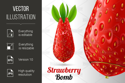 Strawberry bomb