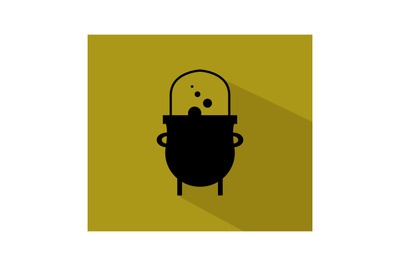 Halloween pot icon