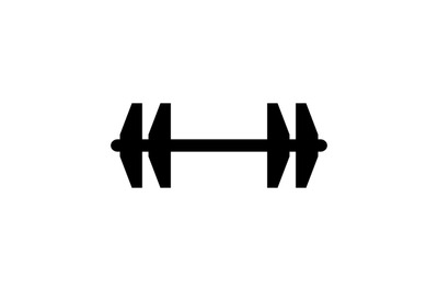 Gym weight icon