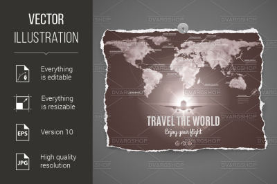 Travel the world design