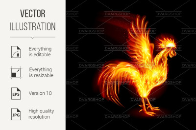 Fire Rooster