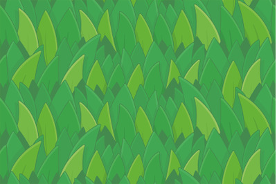 Seamless pattern with Green grass