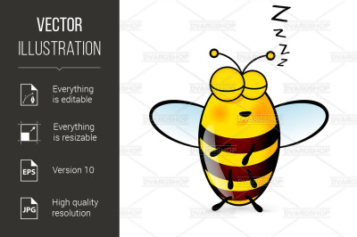 Cartoon Bee