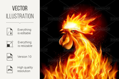 Fire Rooster