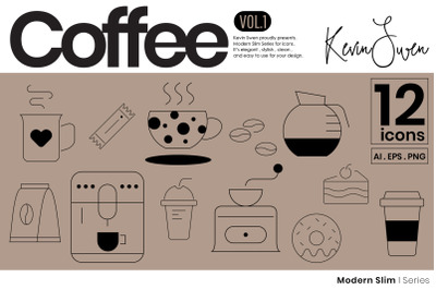 Coffee Icons Set