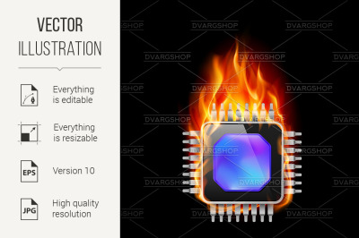 Burning Processor