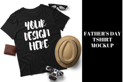 16th June Fathers Day T shirt Mockup