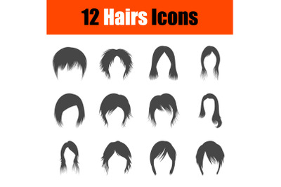 Hairs Icon Set