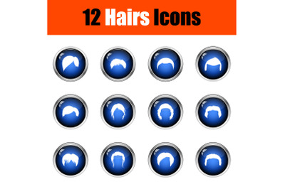 Hairs Icon Set