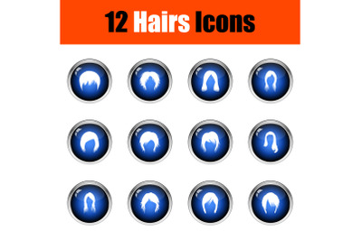 Hairs Icon Set