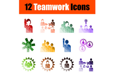 Teamwork Icon Set