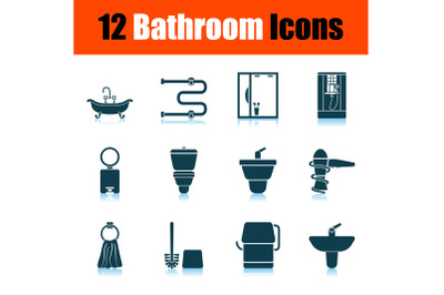 Bathroom Icon Set