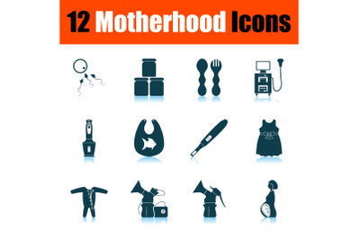 Motherhood Icon Set