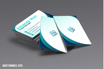 Modern Minimalist&nbsp;Business Card Template