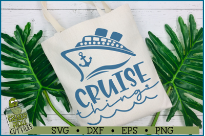 Cruise Things SVG