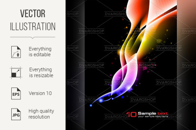 Vector abstract design