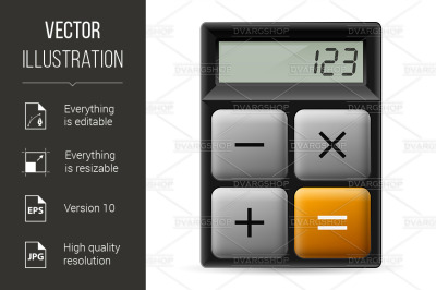 Simple calculator icon