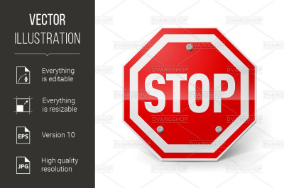 Stop sign