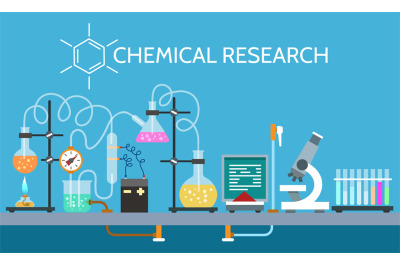 Science chemical laboratory