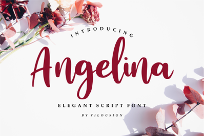 Angelina // Playful Script Font