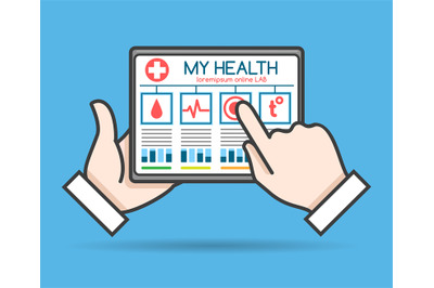 Tablet telehealth concept