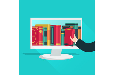 Online library. Website books store learning digital study read ebook