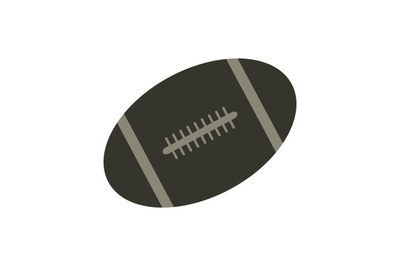 Rugby ball icon