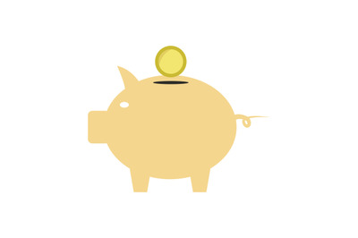 Piggy bank icon