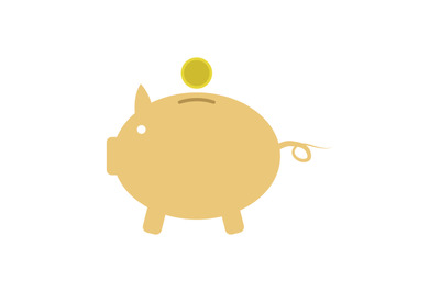 Piggy bank icon