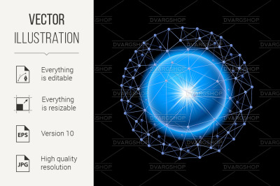 Sphere connected