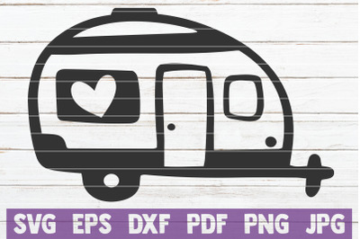 Camping Van SVG Cut File