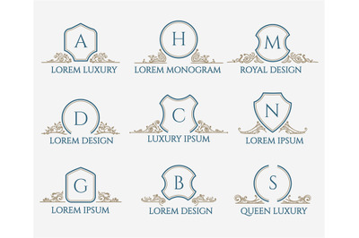 Decorative ornament text signs