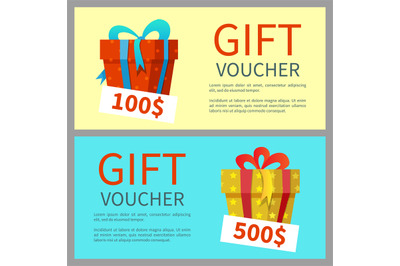 Gift voucher design