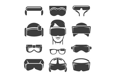 Virtual reality icons