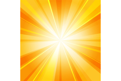 Shiny sun radiator background