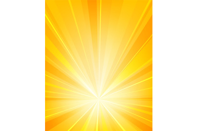 Shiny sun rays radiator background