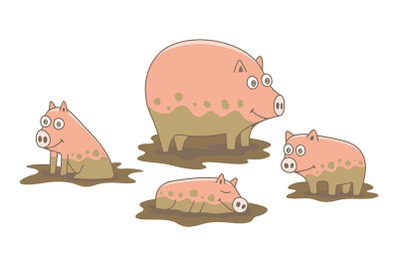 Set of Pigs