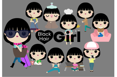 Black Hair Girl