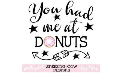You had me at donuts
