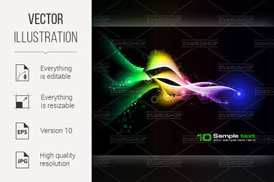 Vector abstract design