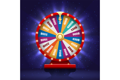 Wheel of fortunel for lottery game