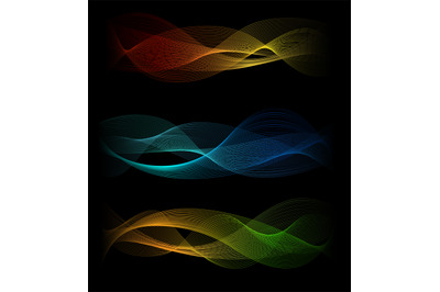 Speed sound waves abstract background