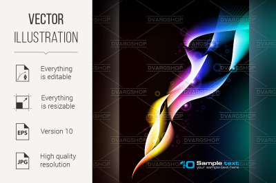 Vector abstract design