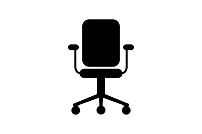 Office chair icon