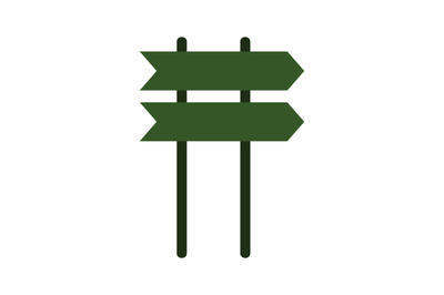 Sign board icon