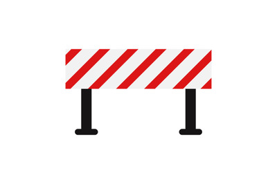 Road block icon