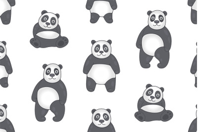 Set of Pandas and Pattern