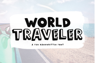 World Traveler - A Fun Handwritten Font