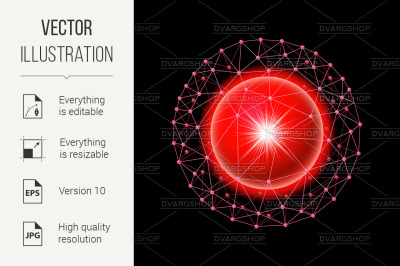 Sphere connected